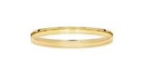 6mm Wide Half Round Golf Bangle
