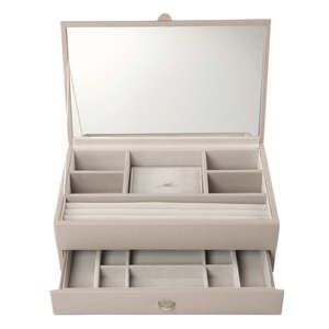 Jewellery Boxes: Stackers Boutique Jewellery Box - Blush