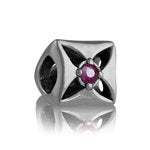 July Ruby Birthstone Collection: Evolve - Frangipani - Ruby