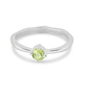 Tonimay - August Birthstone Ring - Peridot/Stg Silver