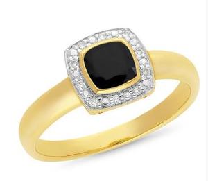 Sapphire Birthstone Collection: Diamond And Sapphire Ring