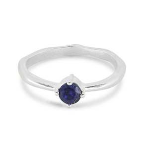 Tonimay - September Birthstone Ring - Sapphire/Stg Silver