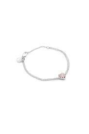 Stolen Girlfriends Club - Love Claw Bracelet - Rose Quartz
