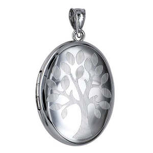 Tree Of Life Oval Locket