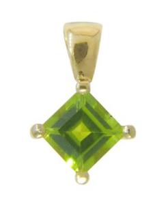 Pendants: Gold Peridot Pendant