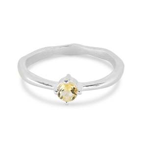 Tonimay - November Birthstone Ring - Citrine/Stg Silver
