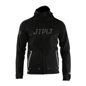 Wetsuit Over Coat: Jetpilot Rx Vault Men's Tour Coat - Black