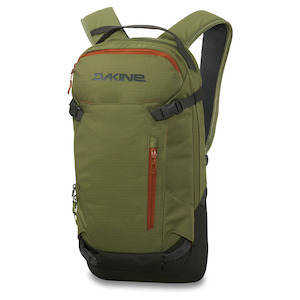 Snow Packs: Dakine Heli Pack 12L - Ultility Green