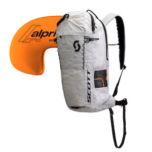 Snow Packs: Scott Patrol Ultralight E2 25 Avalanche Pack Kit - White