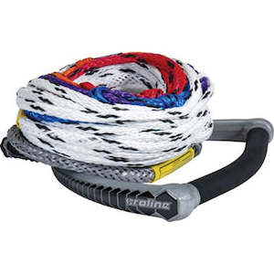 Waterski Ropes Handles: Proline 13" Course Radius Handle w/ Poly-Pro 8 Section Air