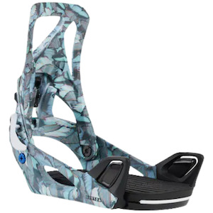 Step On Bindings: Burton Women's Step On Re:Flex Bindings - Blue Butterflies