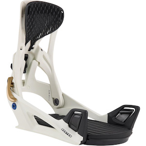 Step On Bindings: Burton Men's Step On Genesis Re:Flex Snowboard Bindings - White / Gold