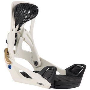 Step On Bindings: Burton Women's Step On Escapade Re:Flex Snowboard Bindings - White / Gold
