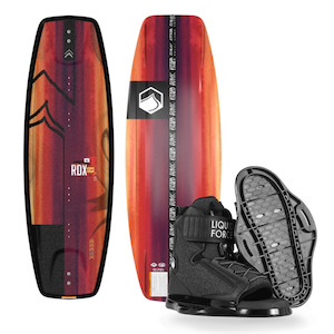 Wakeboard Package: Liquid Force RDX Future Series 115 + Rant 12T- 5Y