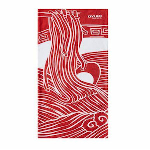 Neck Warmer: Oyuki Genki Tube - Red Ramen