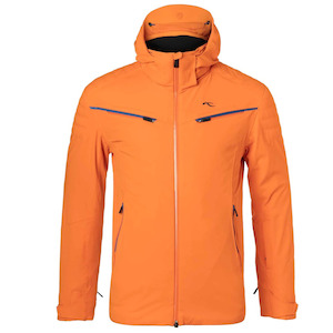 Kjus: Kjus Men's Formula Jacket - Kjus Orange