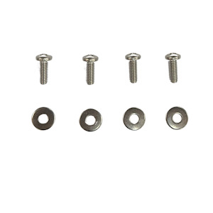 Wakeboard Parts Accessories: Ballistics 1/4 x 3/4 Binding Bolt Kit