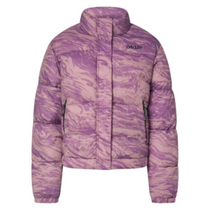Oakley Women's TNP Puffy Jacket - Duality Swirl Double Toadstool