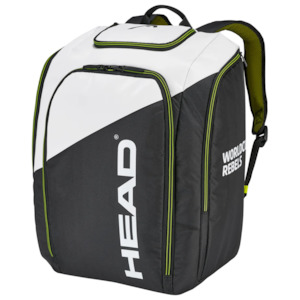Luggage Bags: Head Rebels Racing Backpack - S - White/Black