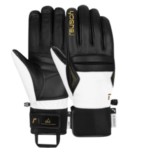 Reusch Mikaela Shiffrin R-TEX XT Gloves - Black/White