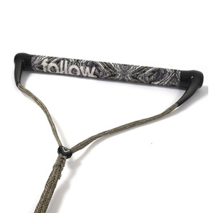 Wakeboard Ropes And Handles: Follow Pro Wakeboard Handle - Gold Circle