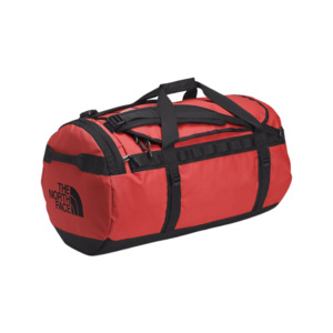 Luggage Bags: The North Face Base Camp Duffel - L - TNF Red / TNF Black