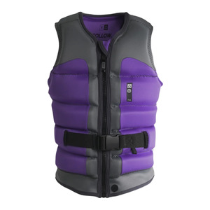 Follow Youth Global Life Jacket - Charcoal/Purple