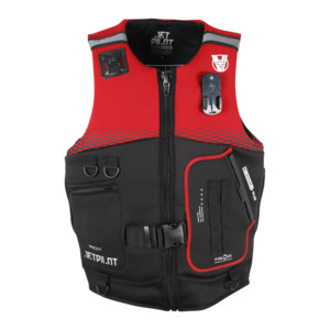 Mens Vests: Jetpilot Men's Venture Plus Eco Vest - Red