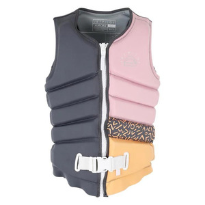 Womens Vests: Jetpilot Women's X1 Zahra Vest - Charcoal