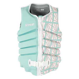 Womens Vests: Jetpilot Women's Isla Vest - Teal