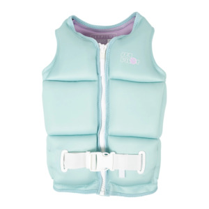 Kids Vests: Jetpilot Girl's Youth Freeride Eco Vest - Teal