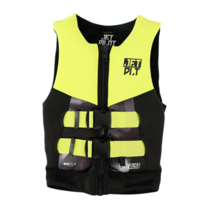 Kids Vests: Jetpilot The Cause Youth Eco Vest - Yellow L50
