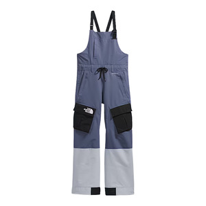 North Face: TNF Women's Dragline Bib Pants - Blue Flax/Twilight Galaxy