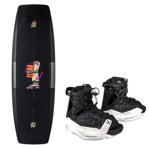 Wakeboard Package: Ronix Quarter 'Til Midnight SF Wakeboard + Ronix Halo Bindings