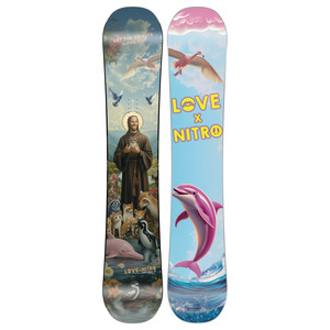 Nitro: Nitro Men's Cheap Thrills X Love Snowboard