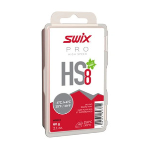 Swix HS8 Wax -4°C/+4°C - Red