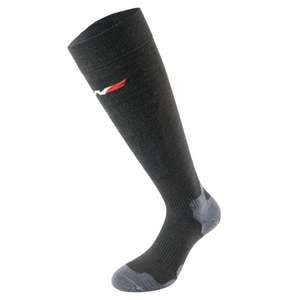 Snow Gear: Lenz Skiing Sock 6.0 - Black/ Anthracite
