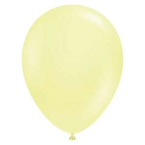 LEMONADE-LIGHT YELLOW - BALLOON in Sizes - small, regular or large