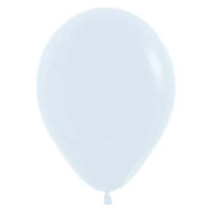 WHITE - BALLOON in Sizes - small, regular or large