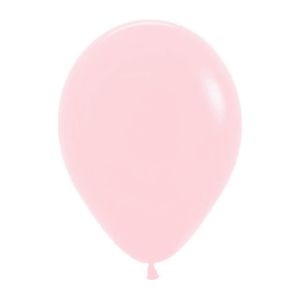 Individual Balloons: PASTEL MATTE PINK - BALLOON in Sizes - small, regular or large