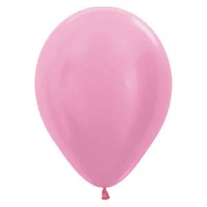 Individual Balloons: SATIN PINK - BALLOON in Sizes - small, regular or large