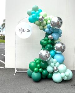 Baby Shower Balloon Packages: Arch mesh with balloons | 3-4m balloon garland |Custom birthday sign
