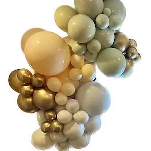 Corporate Balloon Packages: Grab and go balloon garland inflated 1.2m pastel