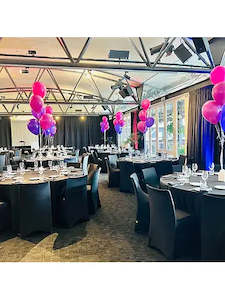 Corporate balloon centerpieces 5 balloons