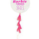 Personalised balloon barbie #1