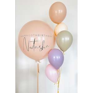 Helium Balloons: Personalised balloon bouquet #11