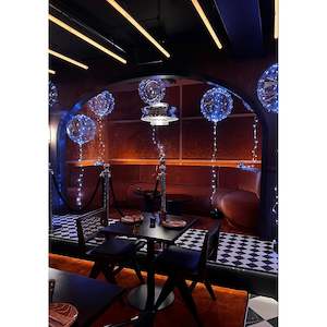 LED Balloons filled with helium - set of 10 pieces