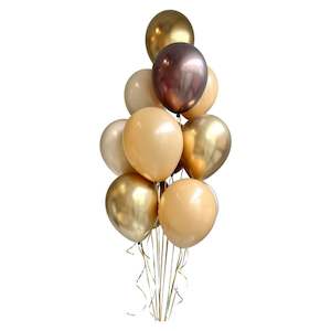 "The Milk Chocolate" luxe helium balloon bouquet