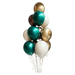 "The Forest" luxe helium balloon bouquet