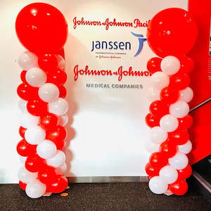 Balloon Pillars: Column with 3 feet topper